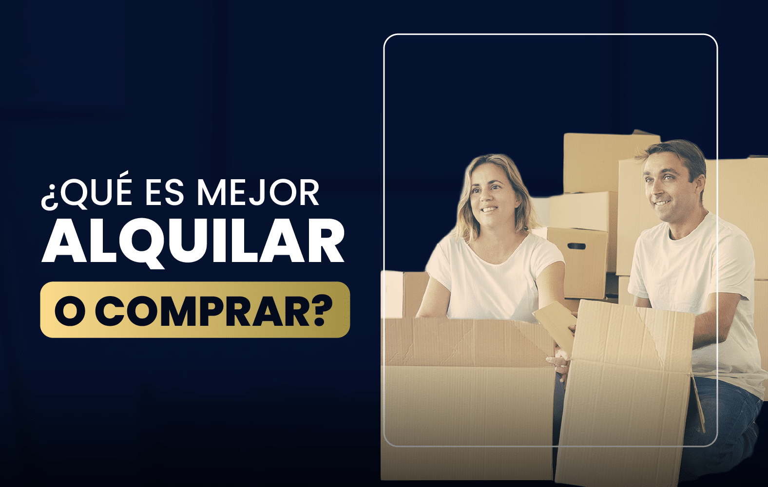 ¿Qué es mejor alquilar o comprar?